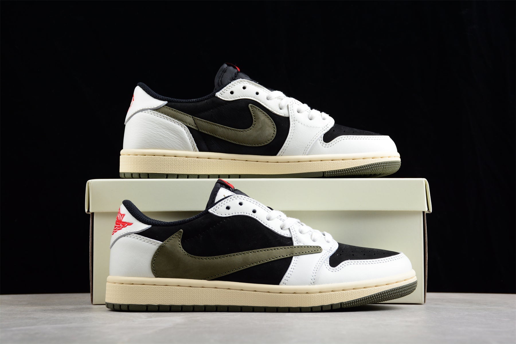 TS x J1 Low "Olive"