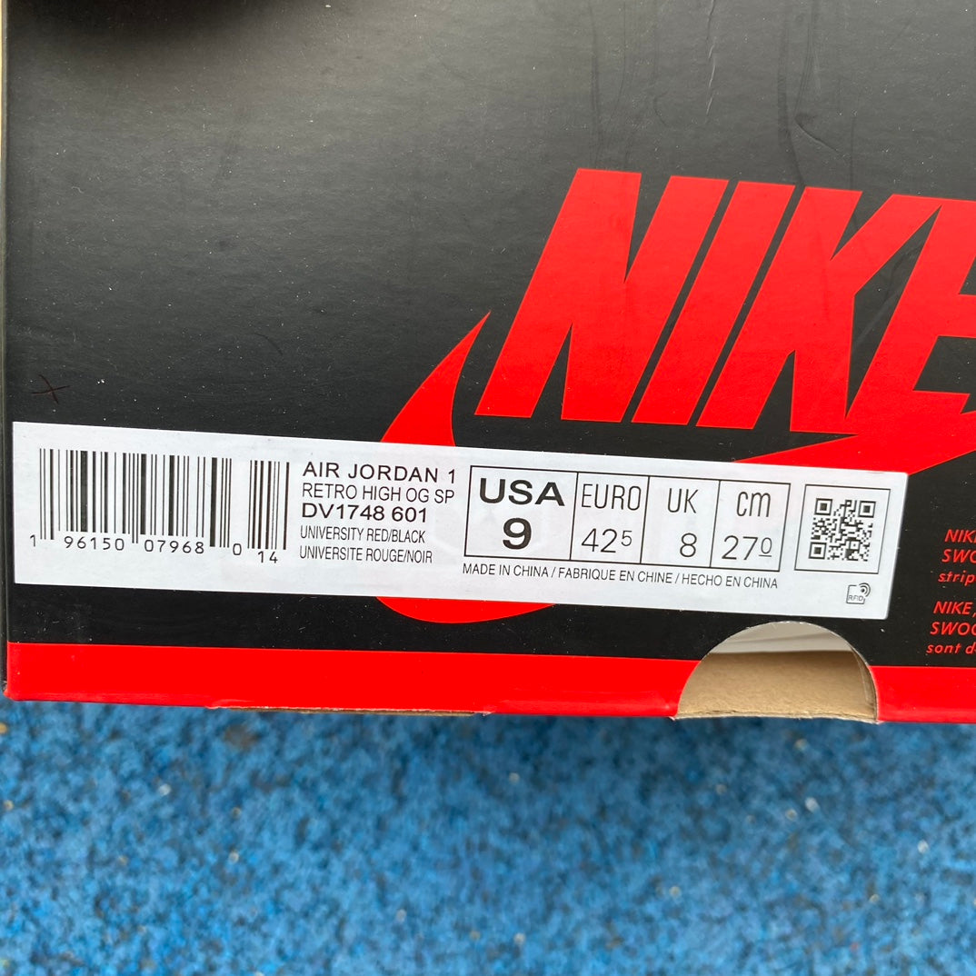 AJ1 "SpiderVerse - Next Chapter"