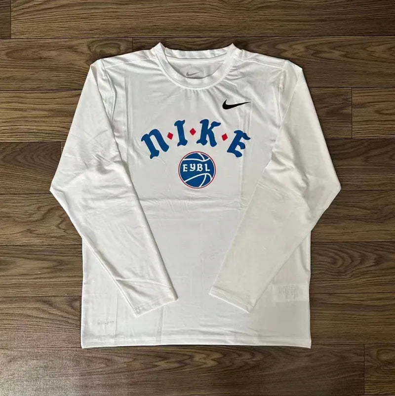 Elite Circuit  White Compression Long Sleeve