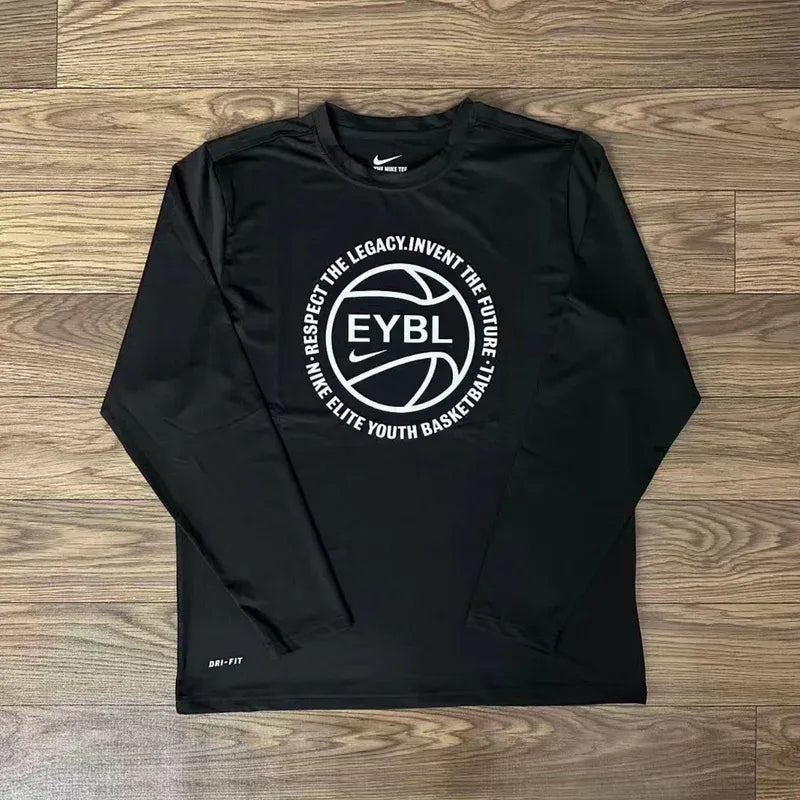 Elite Circuit Black Compression Long Sleeve