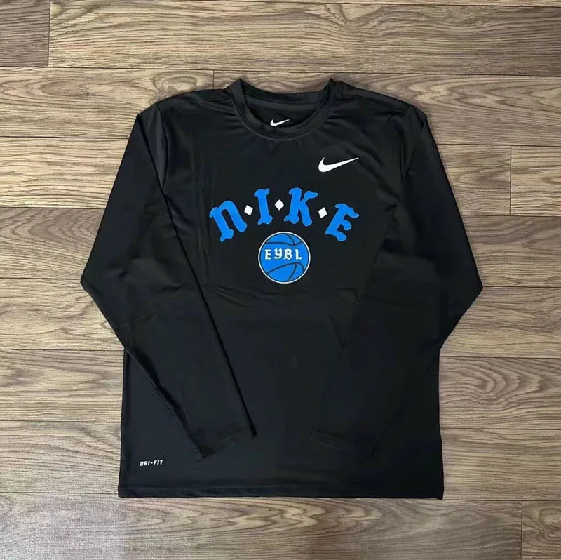 Elite Circuit Black Compression Long Sleeve